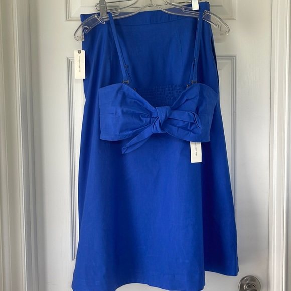 Maeve by Anthropologie 2pc Blue Tie Front Bralette and...